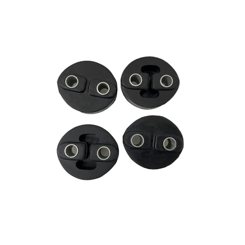 TAURISH 4 Pieces Exhaust Silencer Muffler Rubber Mounting