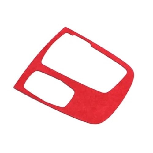 WRDFZASB Panel de cambio de marchas de consola central de cuero de gamuza, cubierta de ABS, pegatina, accesorios interiores de coche compatibles con BMW Serie 7 G11 G12(Suede 4996 RHD)