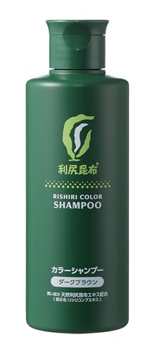 Sastty[白髪用] 利尻カラーシャンプー 200ml (ダークブラウン) リニューアル
