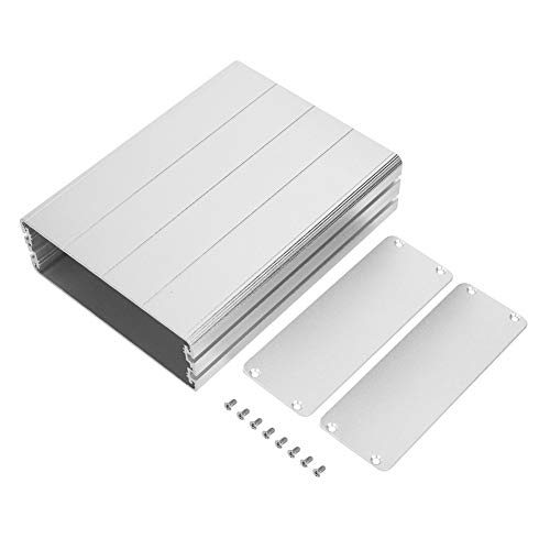 Aluminum Project Box, 45x122x160mm Aluminum Box Circuit Board Shell Gps Silver For Decoder, Aluminum Sheets Plates
