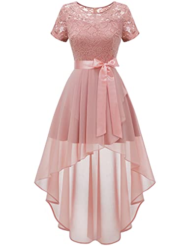 Wedtrend Abendkleid Kurz Elegant für Hochzeit Maxikleid für...