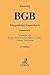 Produktbild Bürgerliches Gesetzbuch: mit Rom-I-, Rom-II-VO, EuUnthVO/HUntProt und EuErbVO