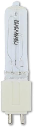 Bombilla halógena 575 para American DJ B557, FS-1000, Opti-PAR, ZB-HX600 - Lámpara FLK de 575 W con bombilla halógena mediana G9.5 de 2 pines - T6 -
