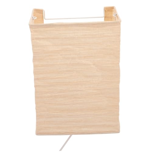 Lámpara de pared de papel evita deslumbramientos en pasillos aplique de hierro compacto UKCOCO DIY