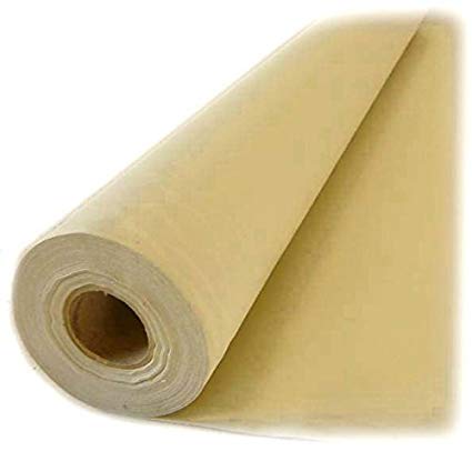 Forro de cortina térmico de Aesthetex, opaco, ideal para cortinas y persianas (tela por metros), tela, crema, 2 m
