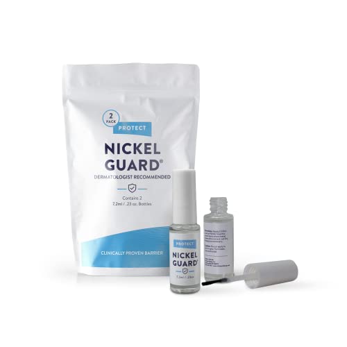 Nickel Guard - No Nickel - 2 Pack of Protective Coating Solution for Nickel Objects