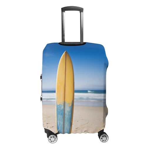Beach Surfboard Luggage Cover Elastic Suitcase Protector Case Anti-Scratch Washable Baggage Covers Protector For Traveling, Aircraft Consignment L4