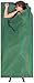 normani Fleece Schlafsack Hüttenschlafsack Inlet Liner - leicht, praktisch und warm [190 x 75 cm - 200g/m²] Farbe Oliv