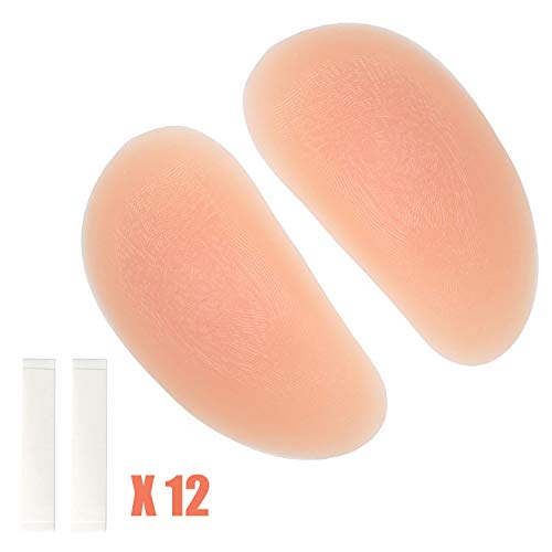 Aimyoo Butt Pads Women Fake Buttock Comfortable Removable Oval Padded Silicone Hips Enhancer