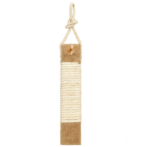 Rascador de Puerta con Superficie Alfombrada para Gato 19" miniatura 1