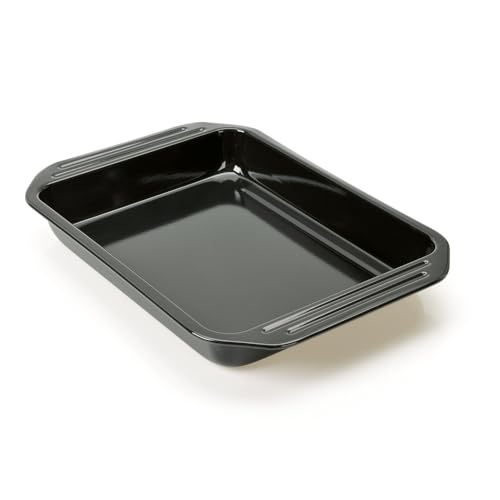 Original Kaiser Inspiration naczynie do zapiekania lasagne, duże, 39,5 x 28 x 5 cm, z powłoką zapobiegającą przywieraniu, odporne na przecięcie dno emaliowane, forma do lasagne, wysoka z krawędzią