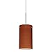 Besa 1BC-4404CH-LED-SN Transitional One Light Pendant from Stilo Collection in Pewter, Nickel, Silver Finish,