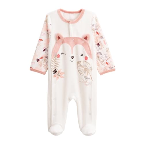 Petit Béguin - Pyjama bébé en velours ouverture pont Machu Pichu