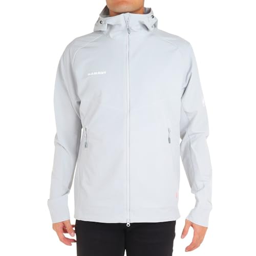 ジャケット・アウター MAMMUT Macun SO Hooded Jacket AF Men MAMMUT Macun 2.0 SO Hooded Jacket AF Men, Platinum, M