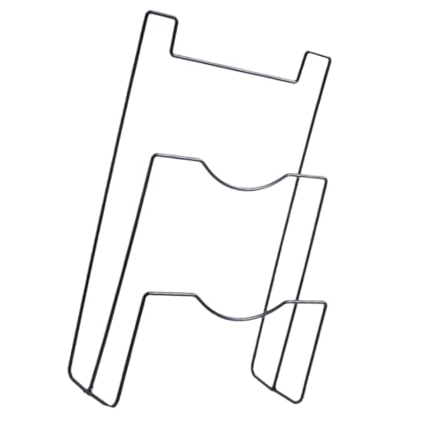 ABOOFAN Eisen Kunst Küchenschrank Topfdeckel Halterung Organizer Multifunktionales Gestell Für Pfannen Schneidebretter Und Geschirr Platzsparend Ohne Bohren Schwarz