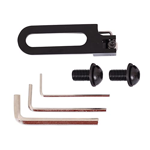 CENPEK Repose-flèche magnétique professionnel en aluminium pour tir à l'arc - Remorque de flèche de rechange pour droitier - Accessoire de tir à l'arc - Noir