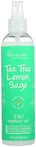 Renpure, Conditioner Leave In Tea Tree Lemon Sage 5 In 1, 8 Ounce