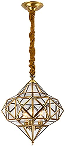 Chandelier en cuivre Stars H3TF5J, lustre artisanal chic pour valoriser vos couloirs et balcons
