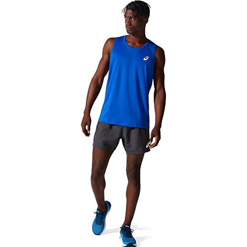 Asics Herren Core Singlet Laufbekleidung Tank-Top Asics Blue - Blau M