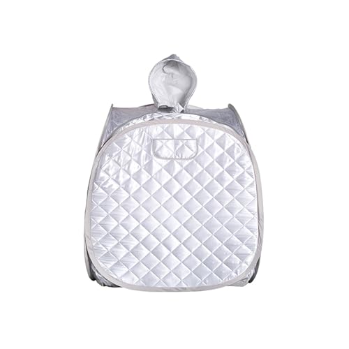 KOZWAY SPA de Sauna en casa, Tienda de Sauna de portátil, Caja de Sala de SPA sin izador for una o Dos Personas, pérdida de Peso, Adelgazamiento de Cuerpo Completo (Color : 1 Person Silver, Size : 1)