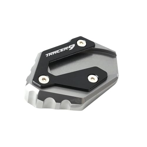 Plaque béquille moto pour Tracer 9 9GT 2021-2022 et Tracer 7 7GT en aluminium CNC
