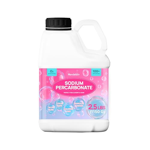 2.5 LBS Sodium Percarbonate 99.9% – Industrial & Scientific/Laboratory Grade Oxidizing Compound (1.15 kg)