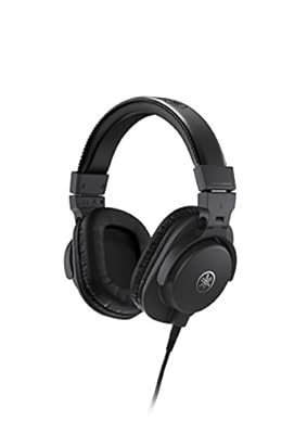 Yamaha HPH-MT5 Auriculares de estudio - Auriculares de monitorización plegables con cable de 3 m y adaptador para jack estéreo estándar de 6,3 mm, negro | Ya disponible en tu tienda friki favorita! En mundofriki.es!