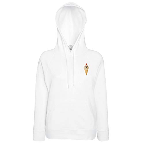 Sweat à Capuche Cornet de Crème Glacée Nappage Chocolat et Cerise Miam