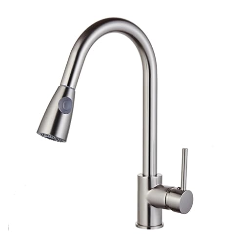 Robinet mitigeur d'évier extractible pour simplifier la vaisselle