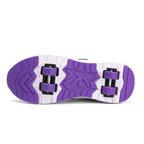 Kid's Roller Skates Boys Girls Removable Skating Shoes Outdoor Sneakers Roller Skating Beginner's Best Choice4