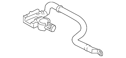 Genuine Ford Parts - Cable Asy (D2BZ-14301-A)