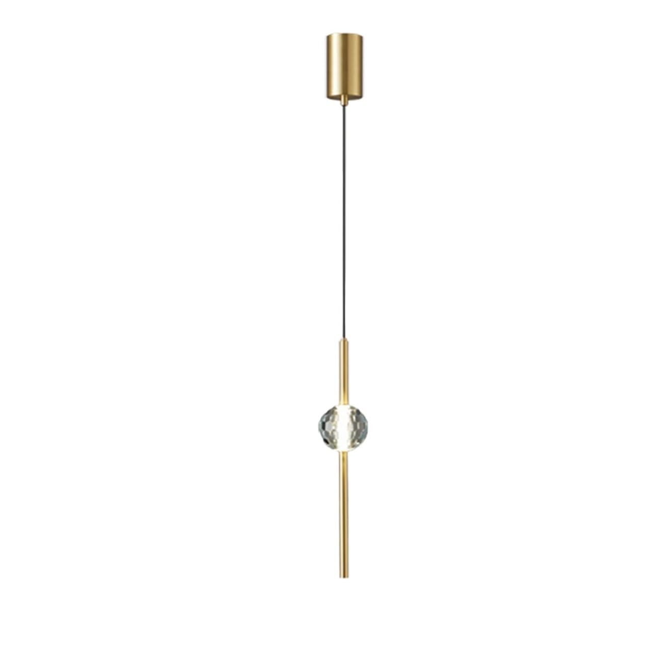 Modern Brass Crystal Chandeliers Mini Dining Room Pendant Light Industrial Small Crystal Hanging Lamp for Bedroom Entryway Living Room Foyer Hallway (Color : Gold, Size : B) lofty ambition