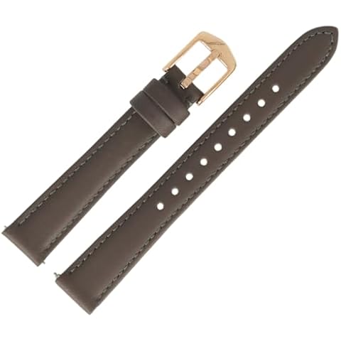 Fossil Grey Leather Replacement Watch Strap 14mm Cover