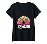 Bolos y squash Mujer Bolos y Squash Camiseta Cuello V