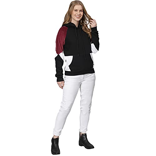 Image of Campus Sutra Women's Cotton Crew Neck Sweatshirt