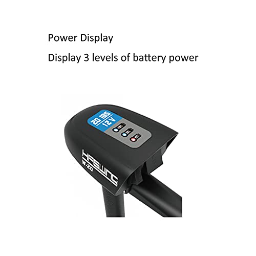 Aquos Haswing 12V 20Lbs 23.6Inch Bow Mount Trolling Motor For Pf Series Small Pontoon Boat, Inflatable Pontoon Boat, Kayaks, Small Dinghies Rafts Saltwater And Freshwater Use #TOP4