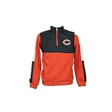 New Era Colour Block Quarter Zip NFL Chicago Bears ORG Quarter Zip Sweatshirt S