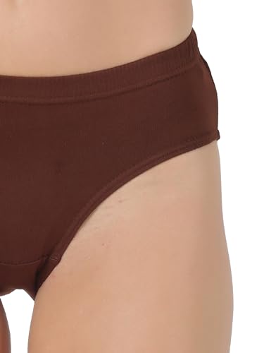Image of Dollar Lehar Super Combed Cotton Women's Solid Hipster Panty - Actual Colour May Vary