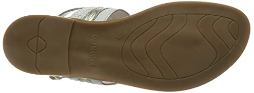 Salamander Linija, Sandali Donna, Bianco Marrone