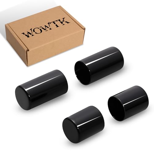 Image of Rear 4-Point DOCKING HARDWARE COVER KIT for Harley Touring 2009-2025,for Road Glide Road King Street Glide Electra Glide,Black /Set of 4 (2 Long&2 Short)