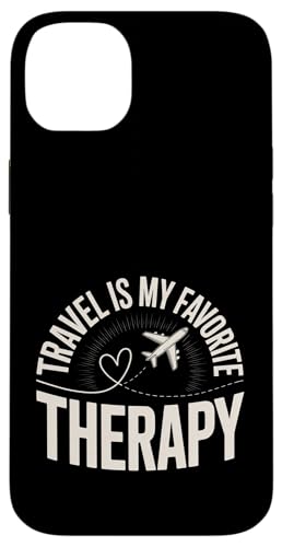 Travel Is My Favorite Therapy s҂̋xɂ𓦂܂ - X}zP[X iPhone 14 Plus p