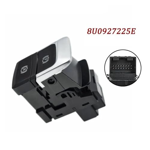 Botón electrónico de freno mano para Q3 2012-2018 interruptor de estacionamiento 8U0927225E 2