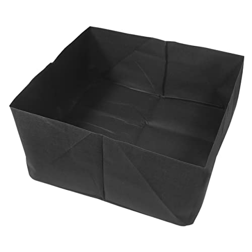 INOOMP 300pièces De Plantation Feutre Non Tissé Conteneur De Culture Respirant pour Et Légumes De De Couleur Noire pour Jardin Balcon Et Ferme