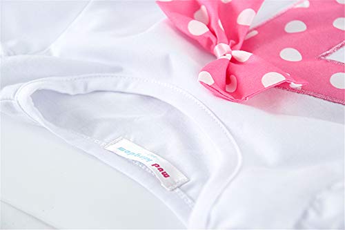 Mud Kingdom Little Girls Birthday Dress Number Gift Cute Polka Dots2