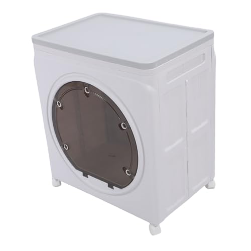 Contenedor de ropa plegable AUNMAS con ruedas y gran capacidad para armario 5