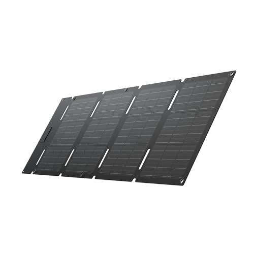EF ECOFLOW 45W Portable Solar Panel with Type-C, 25% Conversion Efficiency, N Type Solar Cell for Power Stations, IP68 Waterproof, Foldable Lightweight Solar Panel (Unable to Connect in Series)