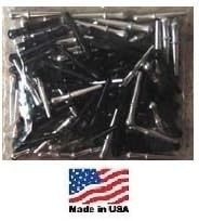 Cribbage Pegs Deluxe Bulk Set (120 Metal Pegs) 1in Long for 1/8in Holes