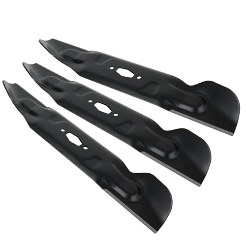 hunter-wish 3 Pack High-Lift Mower Blades for 54 Decks - Compatible with Cub Cad et ZT1-54 ZT2-54 XT1-GT54 XT2-ST54 - Replaces 742P05086 742-05086