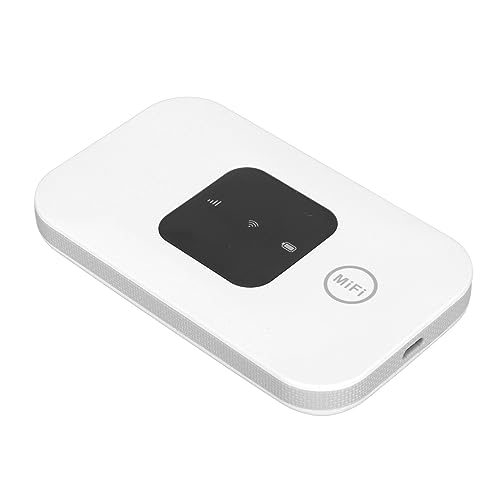Image of Mobile Hotspot, 4G LTE Portable WiFi Hotspot, Travel Router with SIM Card Slot, 2100mAh Battery, Supports Up to 10 Users, for Travel, Cell Phone, Laptop, Tablet