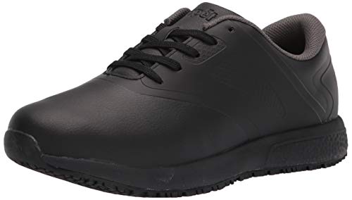 Propét Mens Slater Food Service Shoe,Black,7